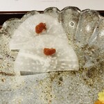 馳走 啐啄一十  - 【写真⑩】氷水〆大根、梅肉載せ