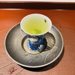 馳走 啐啄一十  - 【ドリンク②】煎茶(広島の超軟水 白鴻の仕込水、盛川酒造、30℃台)