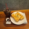 ビーファクトリー - ストレートコーヒーアイス、チーズトースト