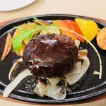 レストラン　イイジマ - 常陸牛ハンバーグデミグラスソース
