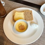 Pancia Guancia - シフォンケーキとプリン