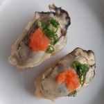 回転寿司みさき - 広島県産一貫一粒蒸し牡蛎300