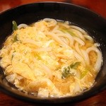 なおべぇ - 卵とじうどん