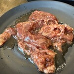 七輪焼肉 安安 - ♪に、クーポンでハラミ