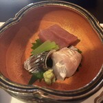 日本料理 ほとり - まぐろ、ひらめ、秋刀魚
