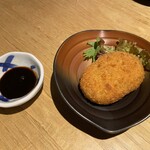 すき焼き 牛しゃぶ 松重 - 松阪牛コロッケ