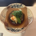 日本料理 ほとり - 車海老と丸茄子