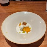 なかむら - 柿とモッツァレラチーズ