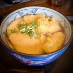 長寿饂飩 つるかめ - 揚げもちうどん