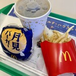 マクドナルド - 料理写真:月見バーガーセット