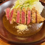 珊瑚礁 - ビーフカツカレー