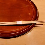 銀座 しのはら - 椀前の箸交換