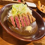 珊瑚礁 本店 - ビーフカツカレー
