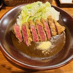 珊瑚礁 本店 - ビーフカツカレー