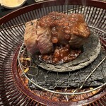 縁結び懐石 瑞亭 - 和牛の石焼きステーキ