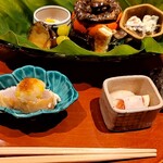 銀座 しのはら - 八寸のお料理