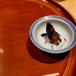 銀座 しのはら - 子持ち鮎の頭