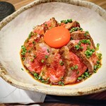 和牛焼肉 はな縁 - 和風ローストビーフ丼
                                