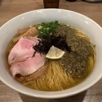 人力俥 - 鶏鰹の塩そば〜牡蠣とガーリックのアヒージョとともにパート5