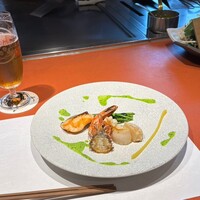 宮崎尾崎牛 鉄板焼き 吟 梅田ヒルトンプラザウエスト - 