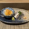 すし源 - ⑤ホヤと秋刀魚の刺身