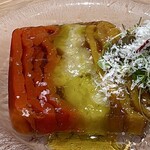 Haruka Murooka - パプリカとナスのテリーヌ仕立て
      Paprika and eggplant terrine