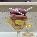 Haruka Murooka - 葡萄パフェ　Grape parfait