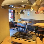 焼肉ホルモン にくろう - 卓上のロースター♪