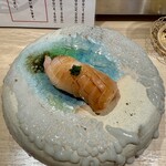 本格江戸前鮨ザギンでシースー - 鰆