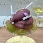 Haruka Murooka - 葡萄パフェ　Grape parfait
      角度を変えて