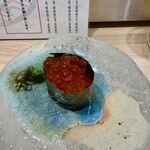 本格江戸前鮨ザギンでシースー - いくら