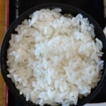 相間川温泉　ふれあい館 - ご飯も美味しい。