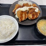からあげ 縁 トレッサ横浜店 - チキン南蛮定食(松)ご飯大盛り