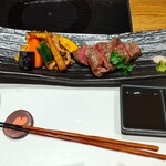 近江牛岡喜 日本橋店 - 楽コース　フィレ肉ステーキ