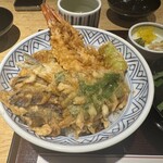 神田まつや - 盛合天丼