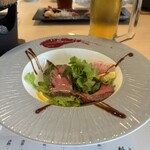 休暇村 - 熊野牛ローストビーフサラダ仕立て