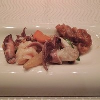 翆陽 エクシブ箱根離宮 - 海老とイカの海老味噌炒め