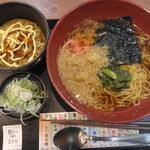 ゆで太郎 - 料理写真:朝中華(朝ら~)450円、クーポンでカレールー(2025.9.4)