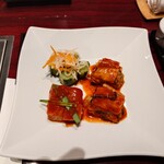 叙々苑 - 漬物盛合せ