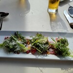 ブラッスリーオザミ - 馬肉のカルパッチョ
