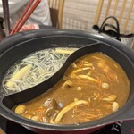 六本木 砂浜 - 塩鍋&カレー鍋