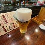 やきとり大吉 - ドリンク写真:生ビール