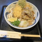 うどん家 こむぎ - 天ぷらおろしぶっかけ(温)