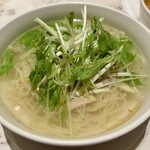 京鼎樓小館 - 鶏そばセット（¥1550）