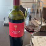 ルーナプレヌ - ボトル赤ワイン　オスコロッソ　¥2200