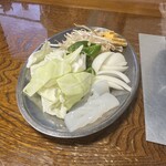 ジンギスカン・シロー - 野菜盛り