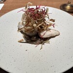 リストランテ ティー ブイ ビー - 和歌山県産鰆のロースト　牛蒡のソース