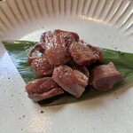 炭焼地鶏 山蔵 - 砂ずり　７３７円