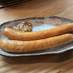 炭焼地鶏 山蔵 - 山蔵ウインナー　５３９円