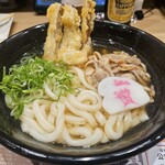 資さんうどん - ゴボ天かしわうどん